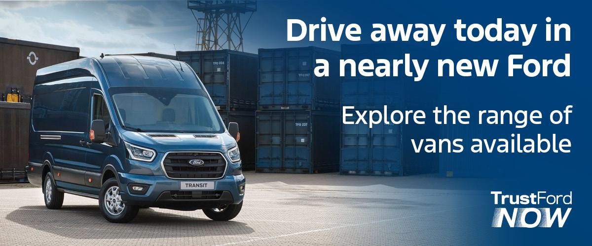 Nearly New Vans Banner