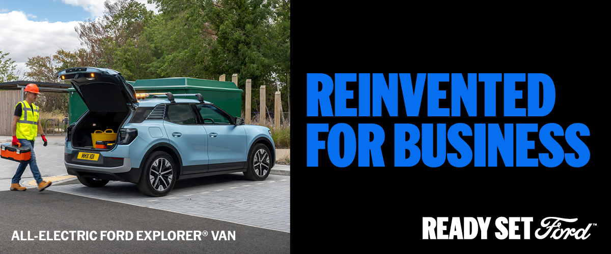 Ford All-Electric Explorer Van