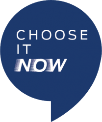 Mustang being driven by a lake