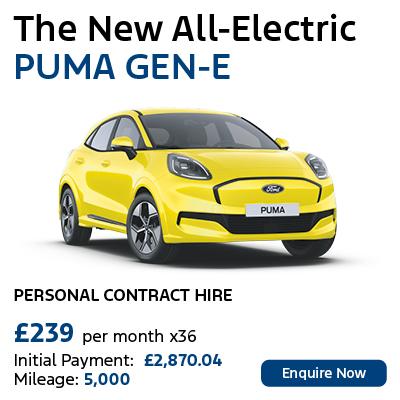 All Electric Puma Gen-E Offer