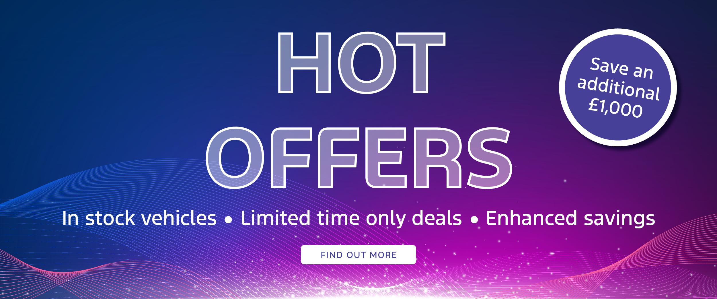 NI New Car Hot Offer Banner