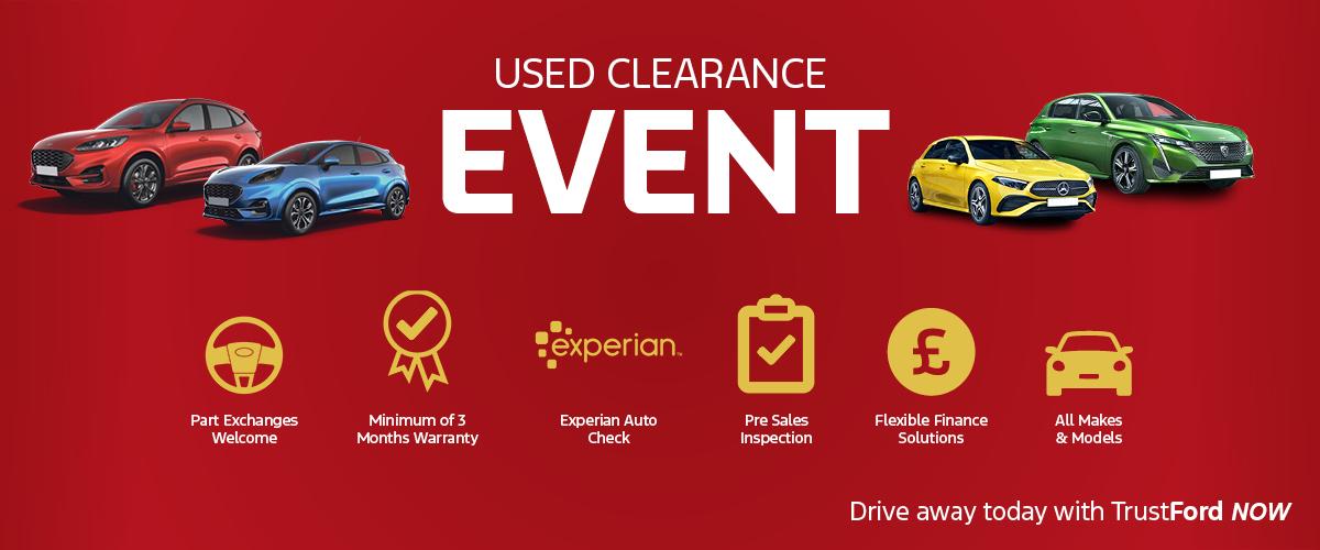 Used Car Offer Banner