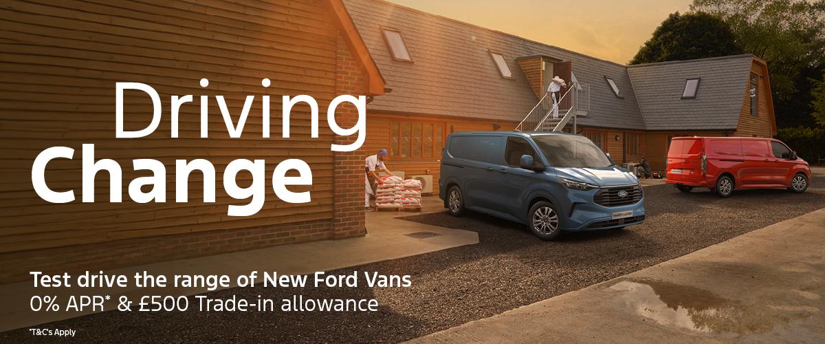 New Van Offer Banner