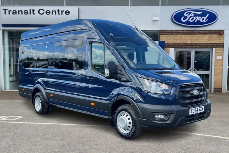 2025 Ford Transit<br/>460 Leader L4 H3 ELWB High Roof 17 Seat HDT RWD 2.0 EcoBlue 165ps
