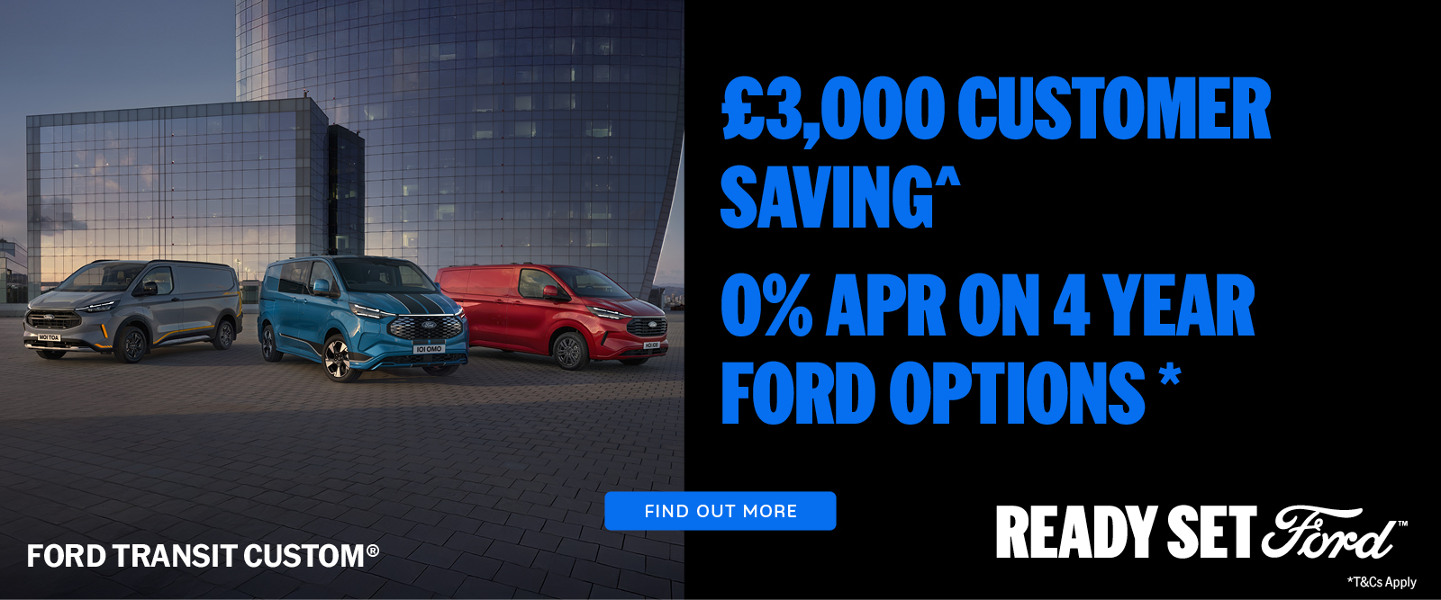 Ford Transit Custom Banner
