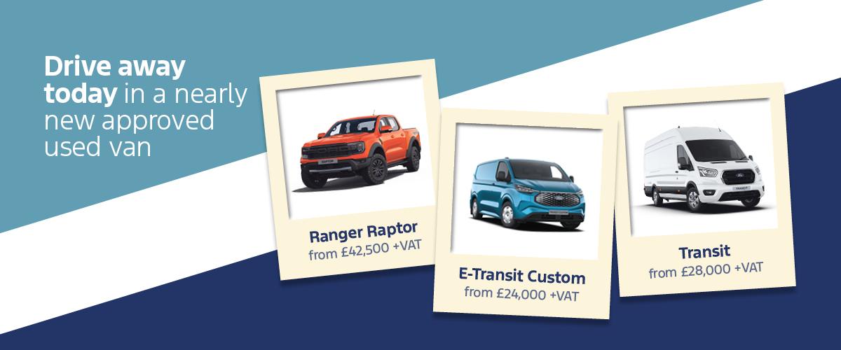 Used Van Offer Banner