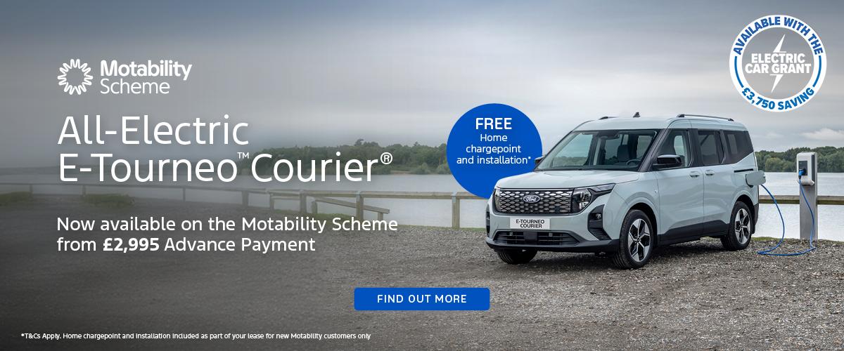 E-Tourneo Courier Banner