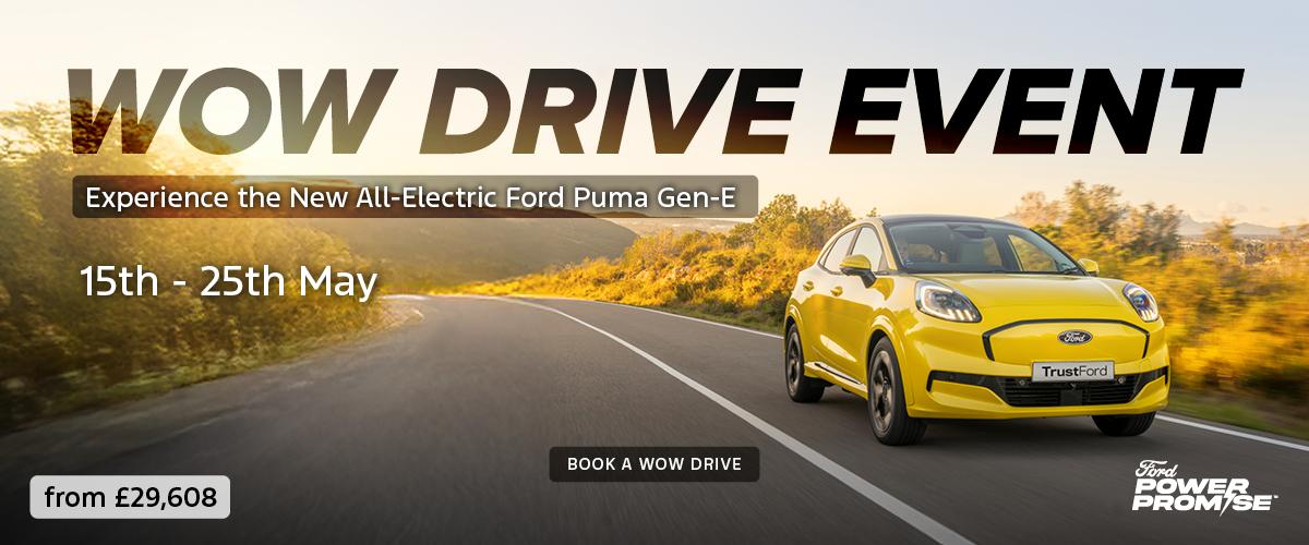 Puma Gen-E WOW Drive Banner
