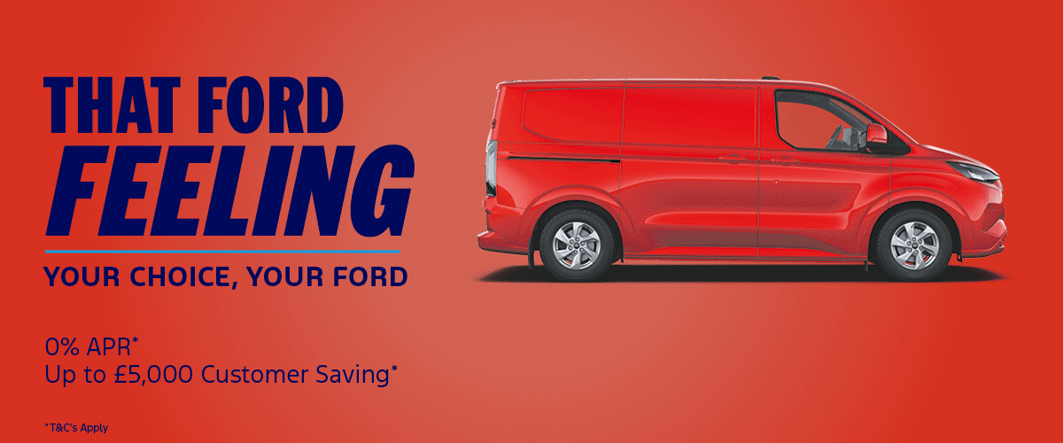 New Van Offer Banner