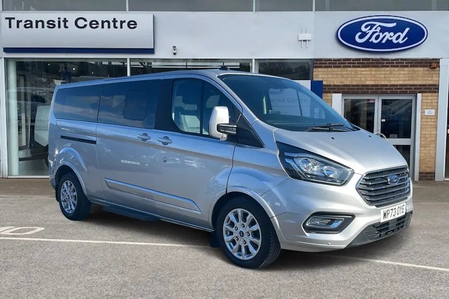 2023 Ford Tourneo Custom <br />320 Titnanium AUTO L2 LWB FWD 2.0 EcoBlue 170ps Low Roof