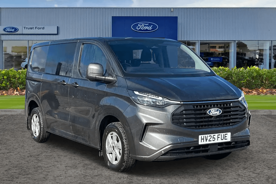 2025 Ford Transit Custom<br />320 Limited L1 SWB Double Cab In Van FWD 2.0 EcoBlue 136ps