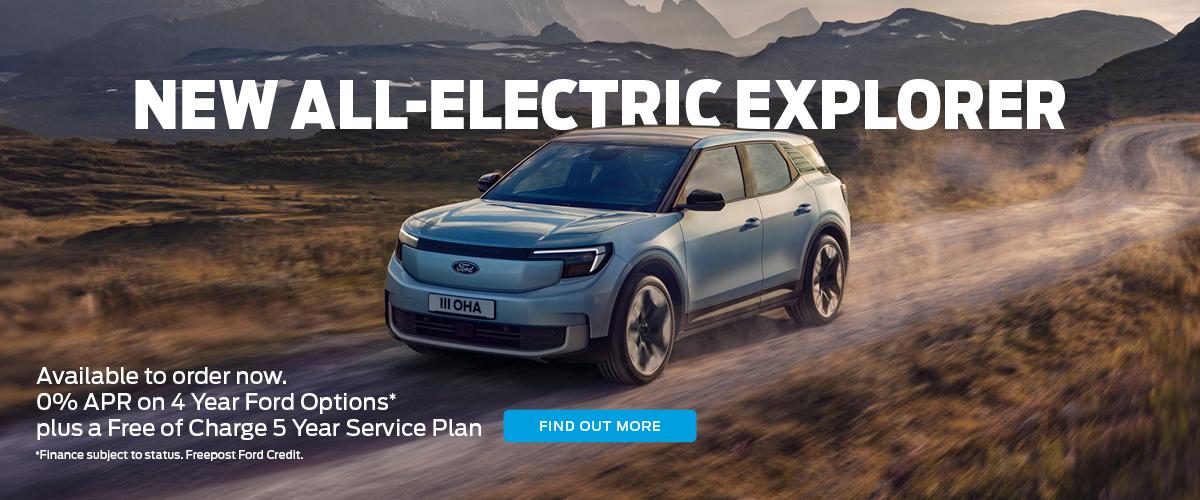 New All-Electric Ford Explorer