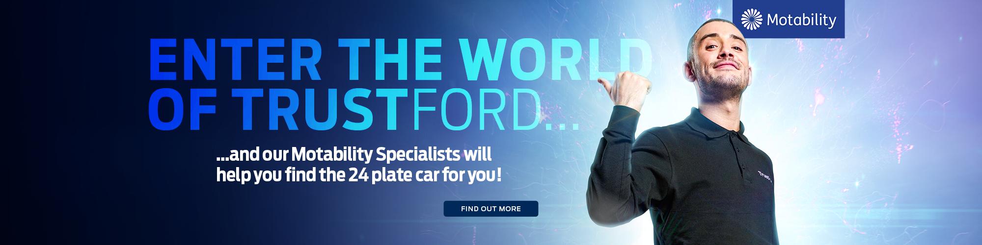 The World of TrustFord Banner (L)