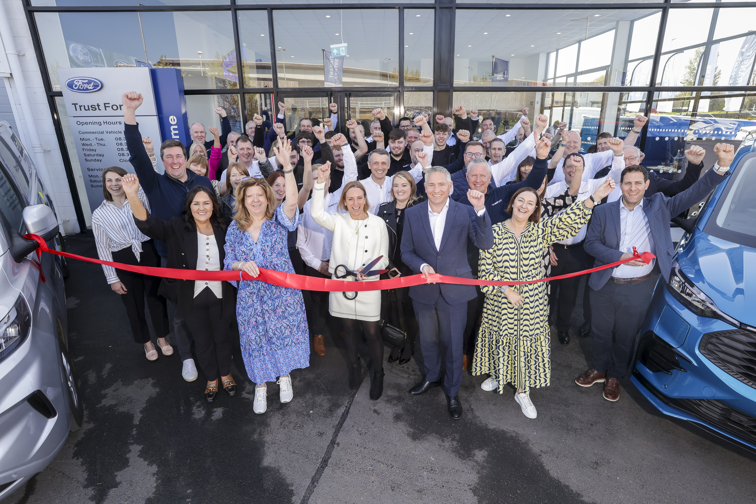 TrustFord celebrates official opening of their Transit Centre in Craigavon