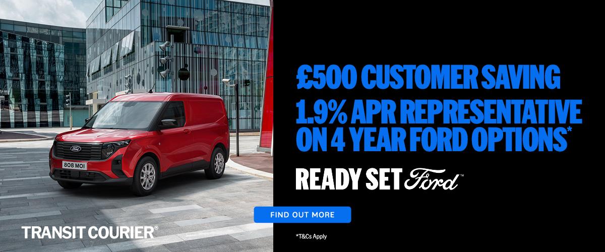 Ford Transit Courier Banner