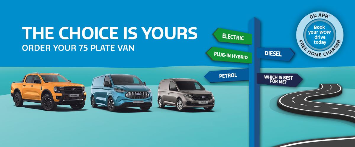 The Choice Is Yours Van Banner