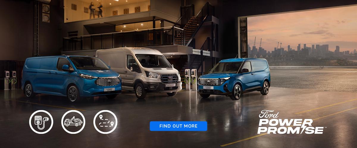 Ford Pro Power Promise Banner