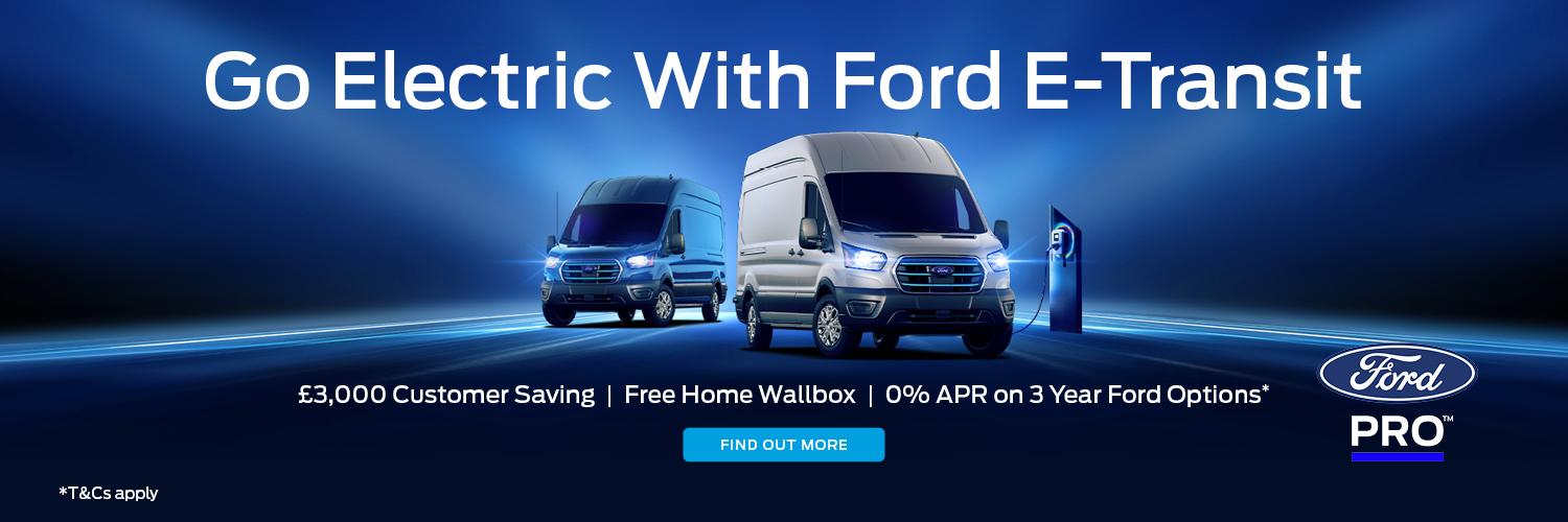 Go Electric All-Electric Ford E-Transit