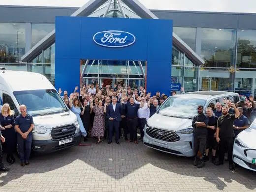 TrustFord celebrates opening of newly refurbished dealership in Erdington
