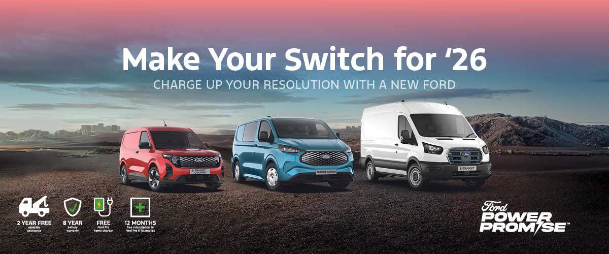 Make Your Switch Van Banner