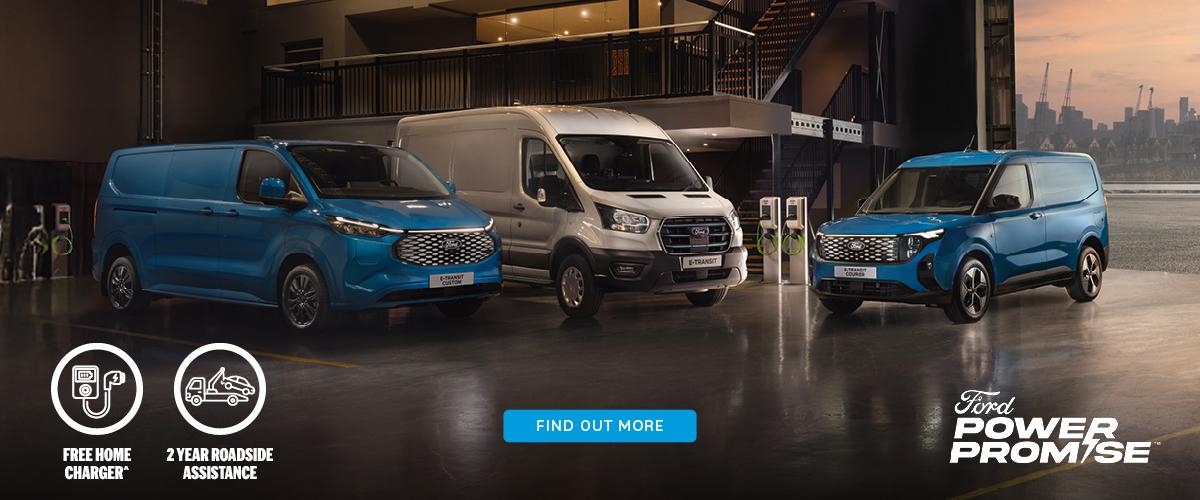 Ford Pro Power Promise Banner