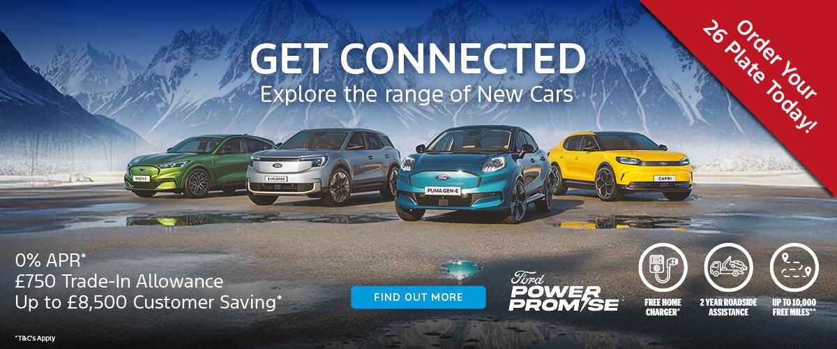 New Car - Get Connected Banner