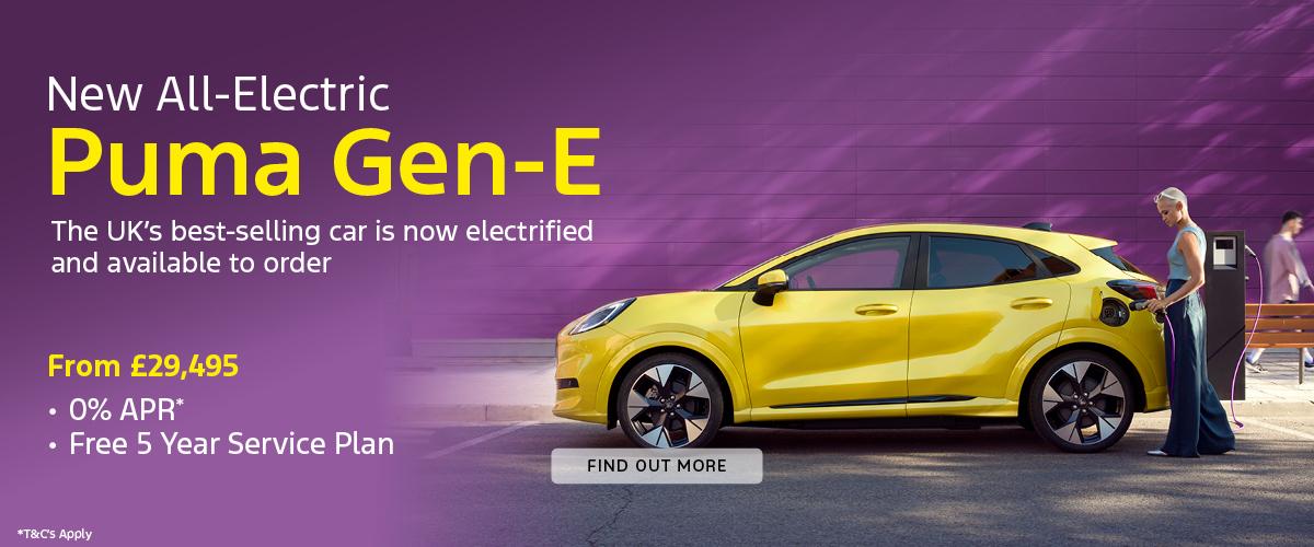 New All-Electric Ford Puma Gen-E