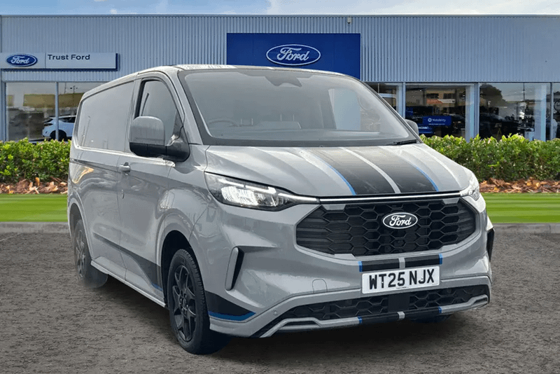 2025 Ford Transit Custom<br />320 Sport AUTO L1 SWB FWD 2.0 EcoBlue 170ps<br />