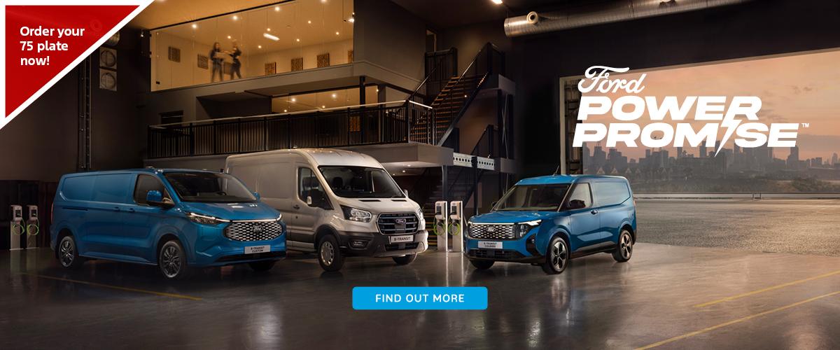 Ford Pro Power Promise Banner
