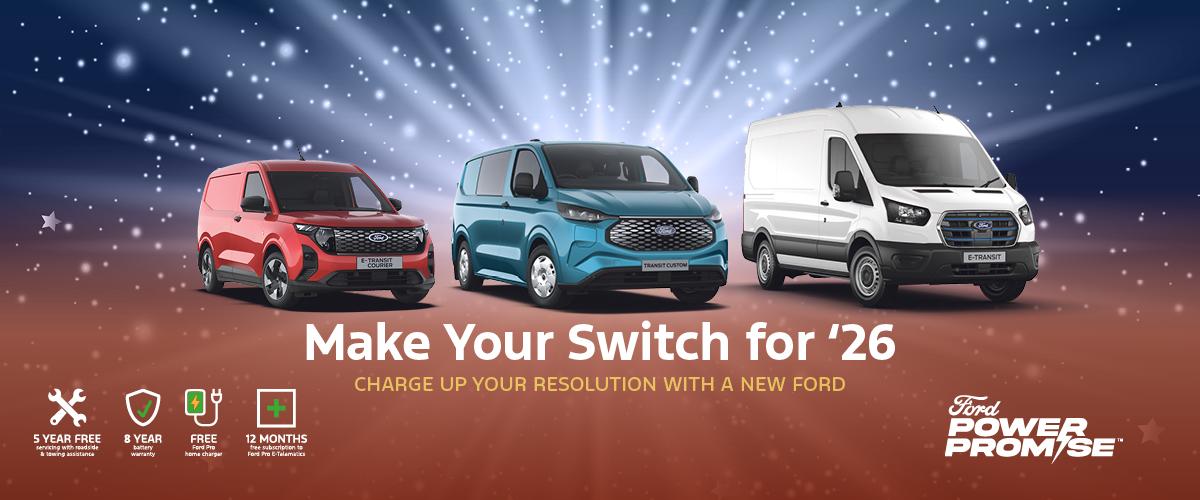Make Your Switch Van Banner