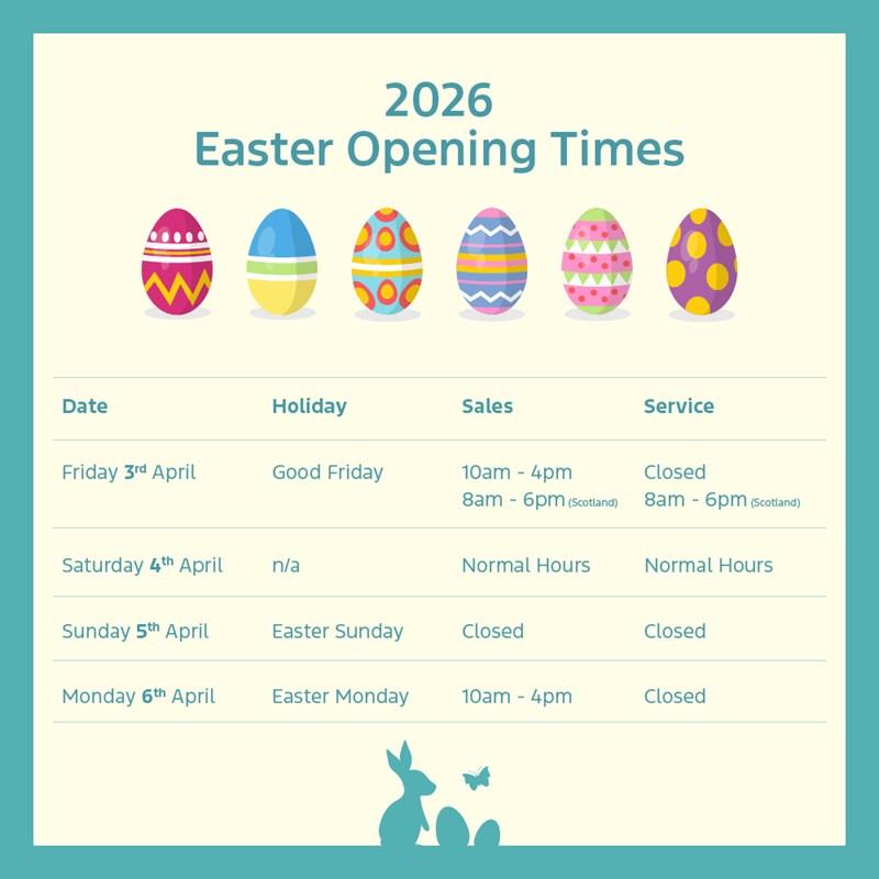Easter Opening Hours