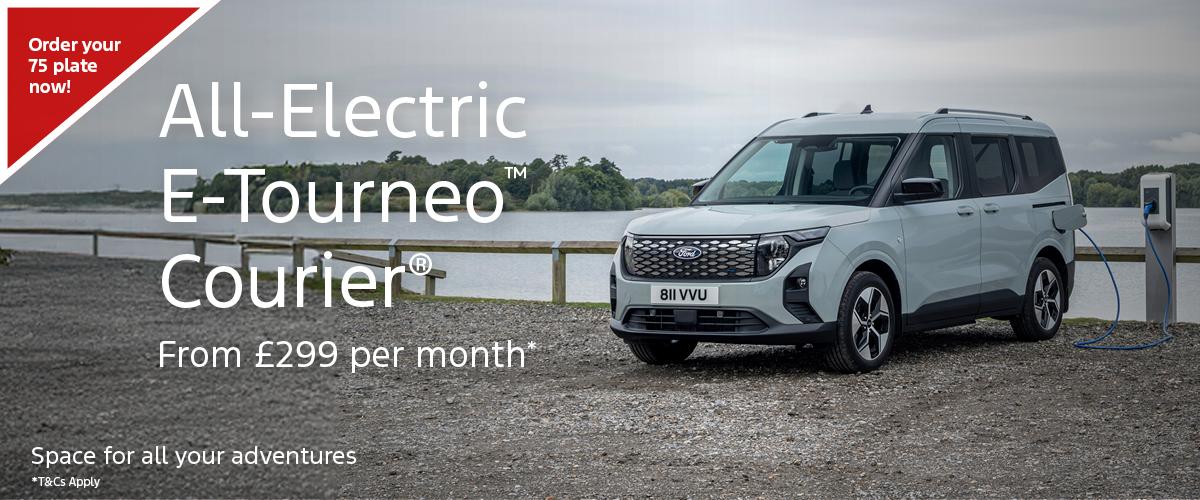 E-Tourneo Courier Banner
