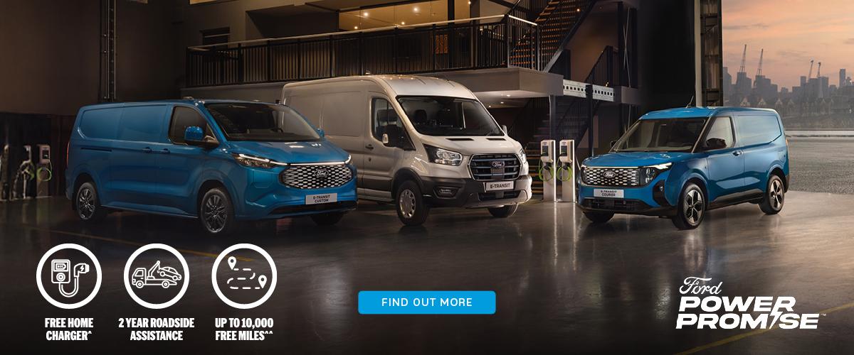 Ford Pro Power Promise Banner