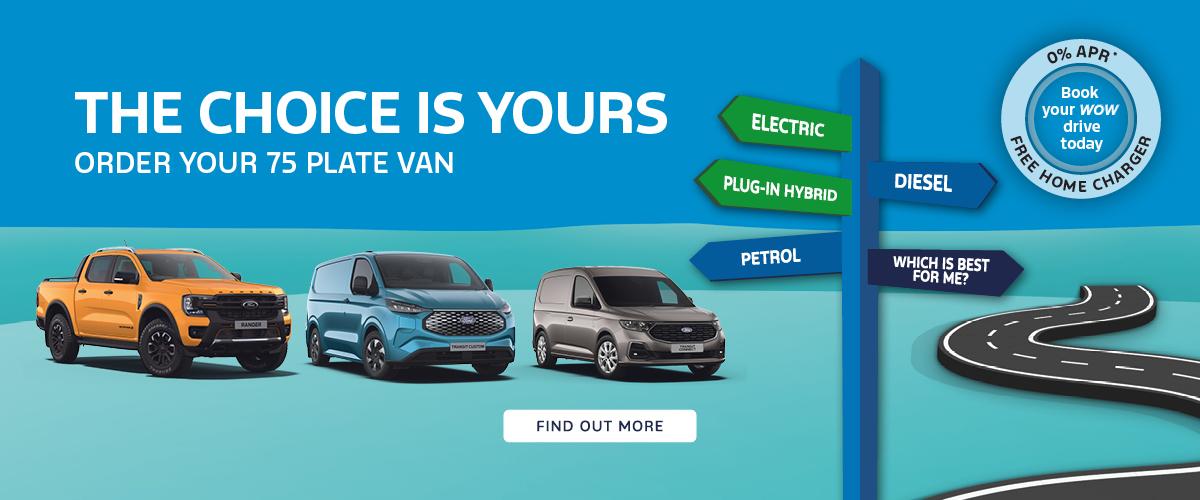 The Choice Is Yours Van Banner
